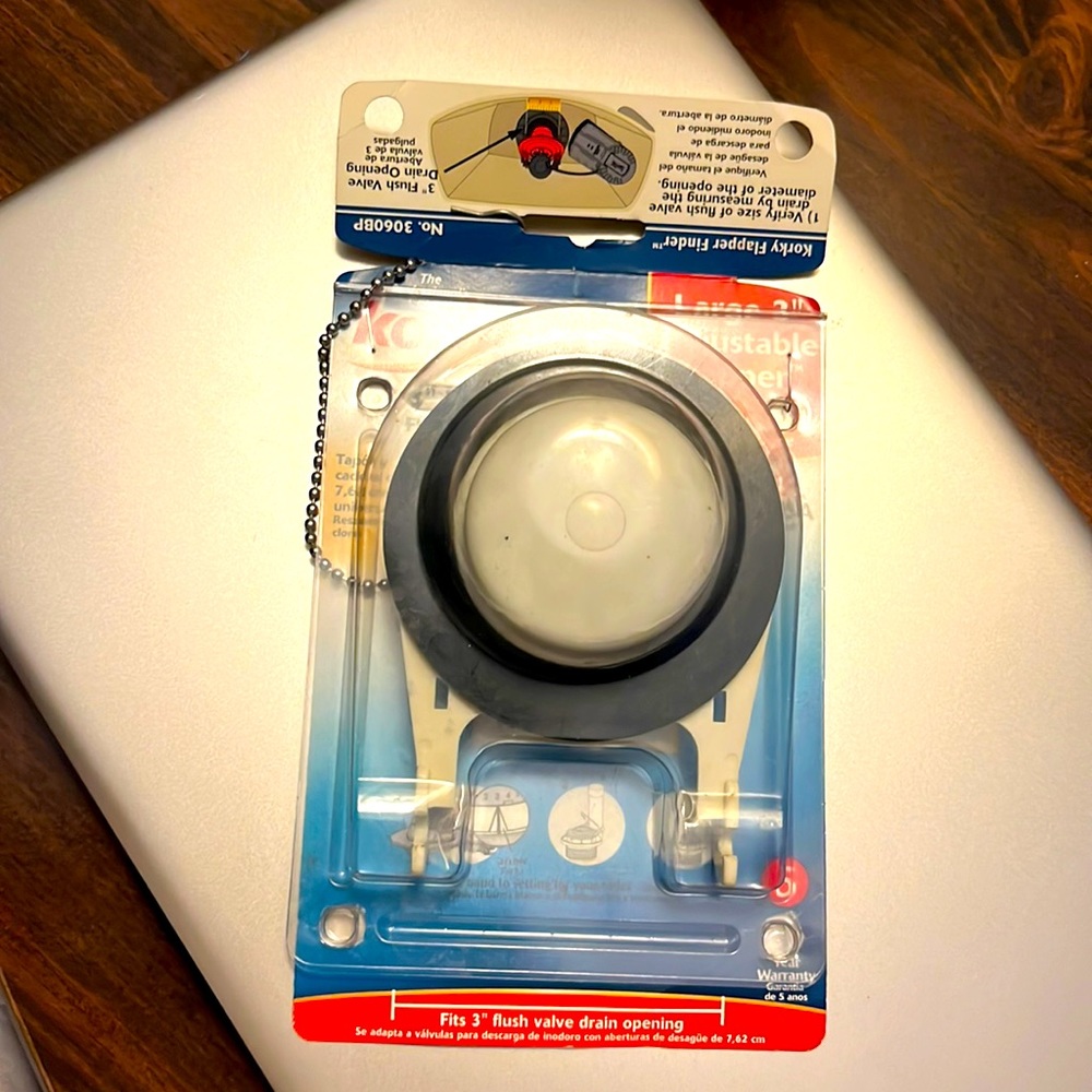 Korky 3 Inch ajustable Flapper New!